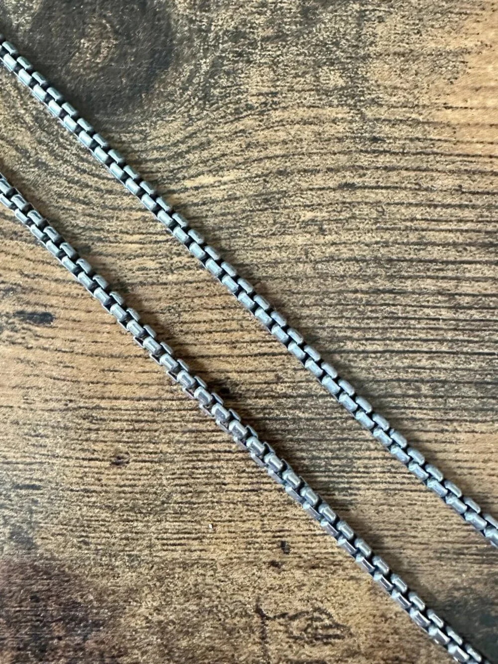 David Yurman Medium Box Chain Necklace in Sterling Silver - 3.6mm - 20" - Picture 3 of 11